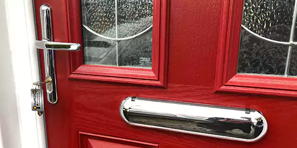 silver door handles
